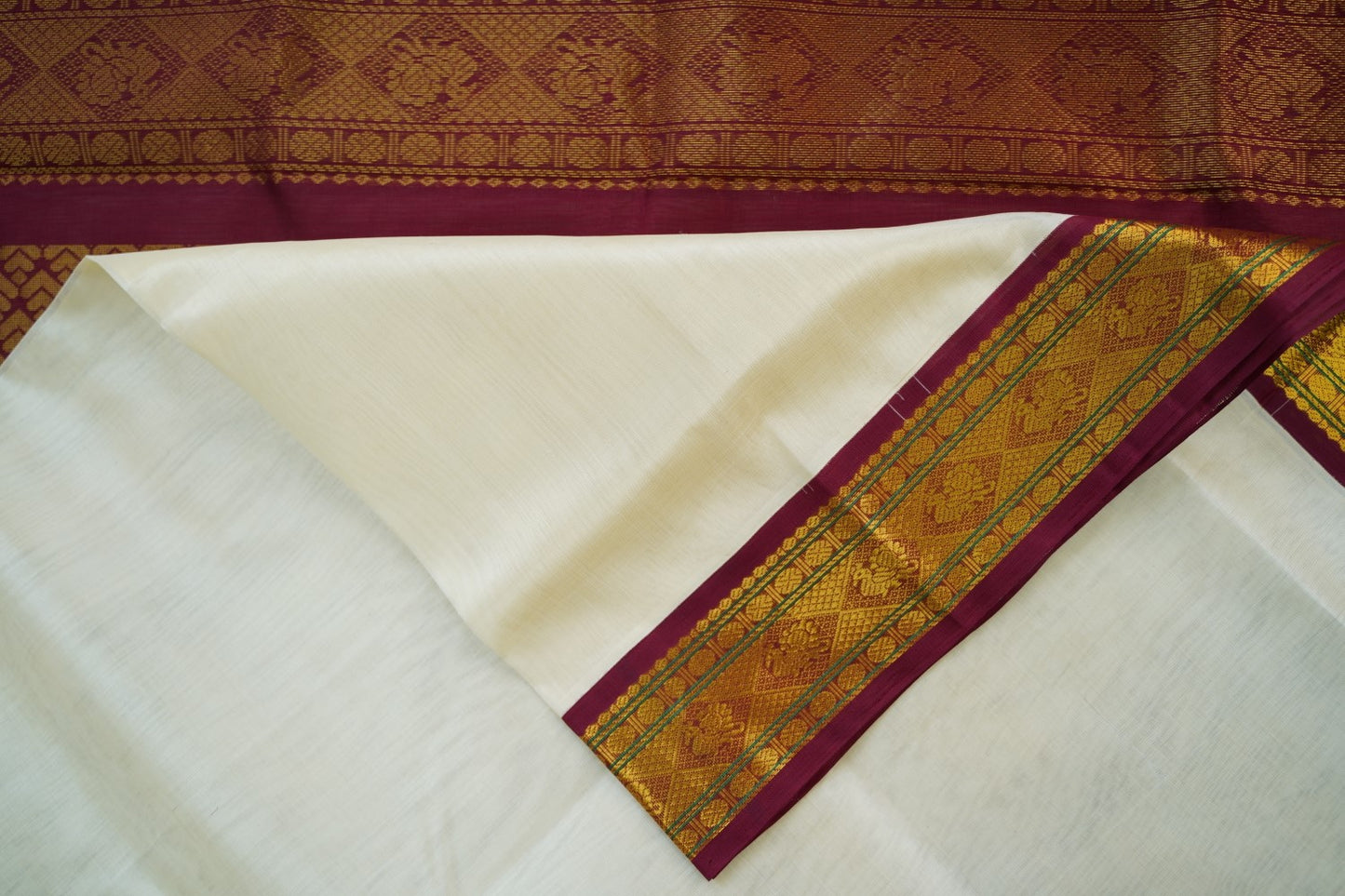 Kanchi Handloom Silk Cotton Saree PC14923