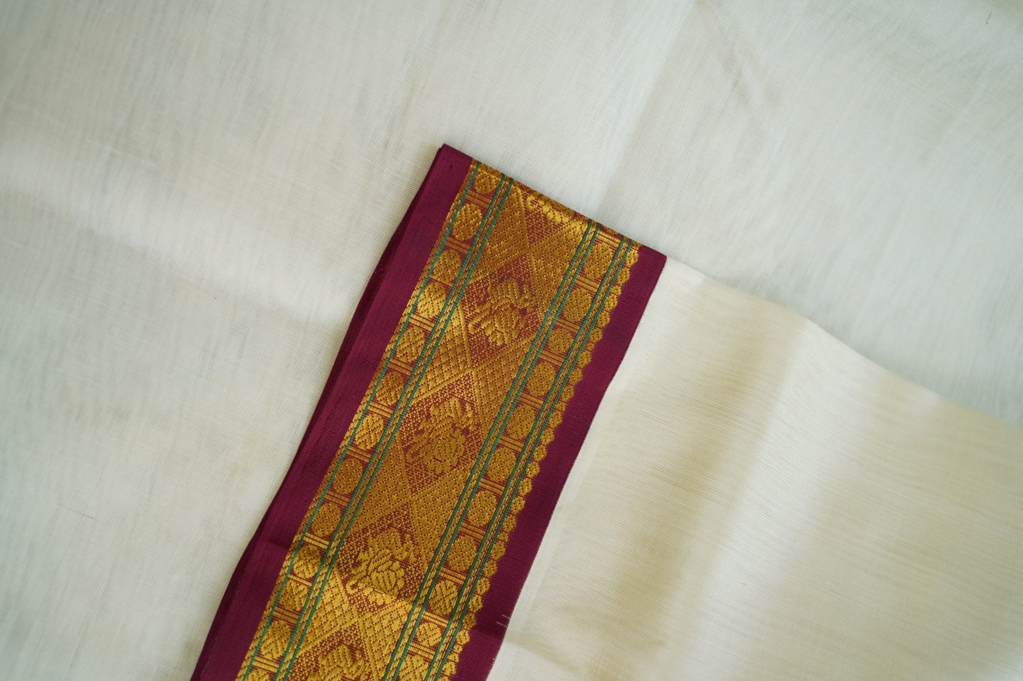 Kanchi Handloom Silk Cotton Saree PC14923