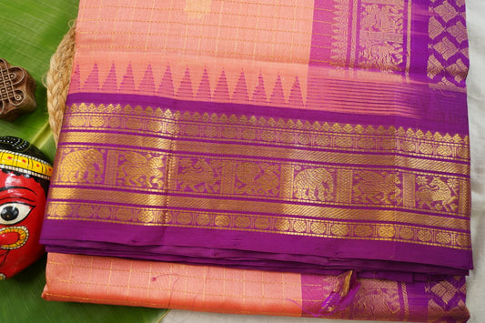 Kanchi Handloom Silk Cotton Saree PC17420