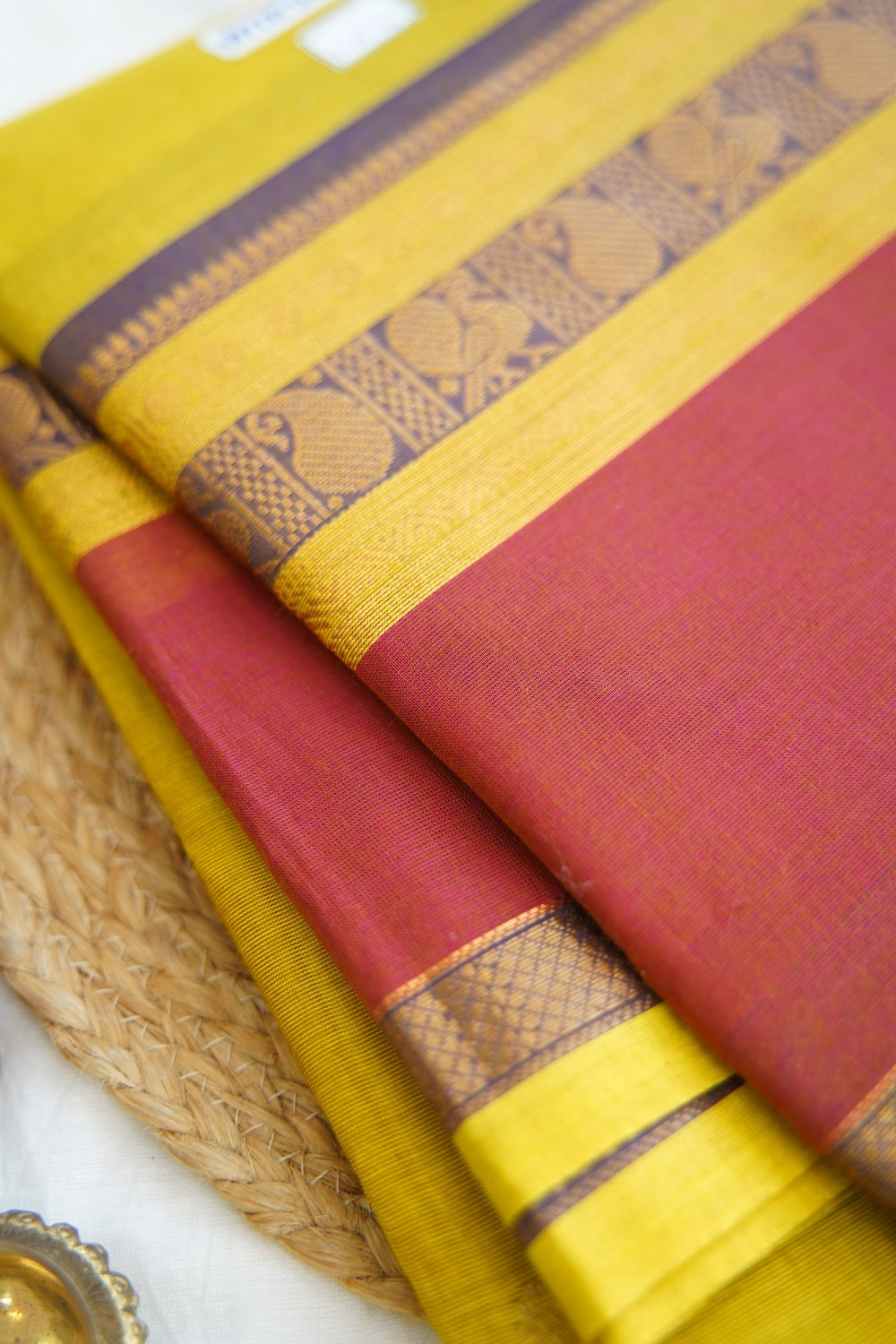 Chettinad handloom Cotton Saree PC14995