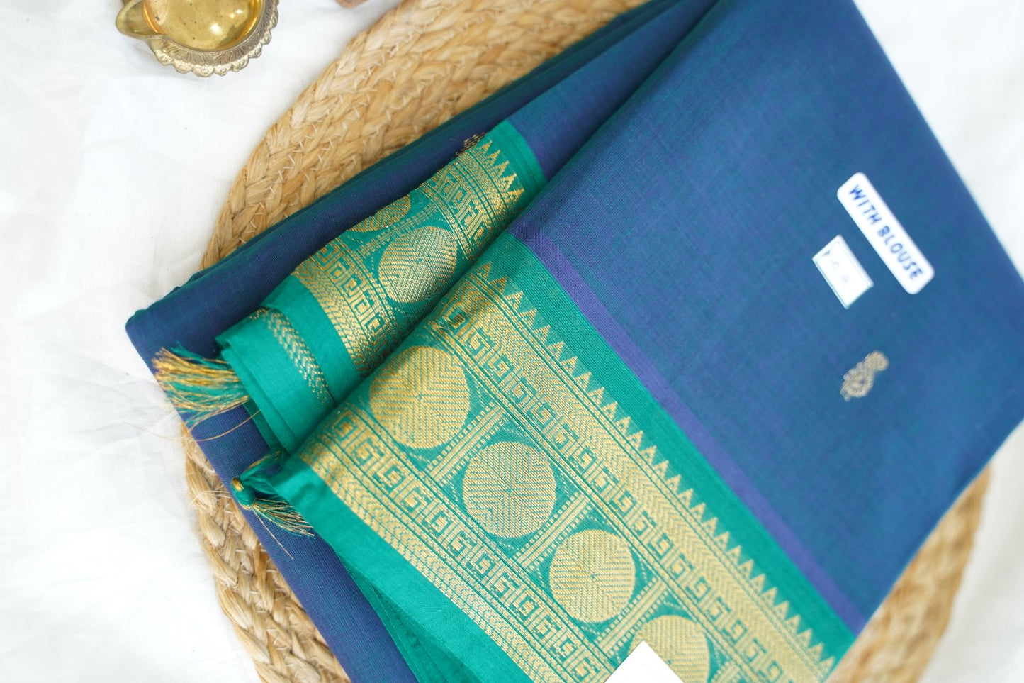 Chettinad handloom Cotton Saree PC14994