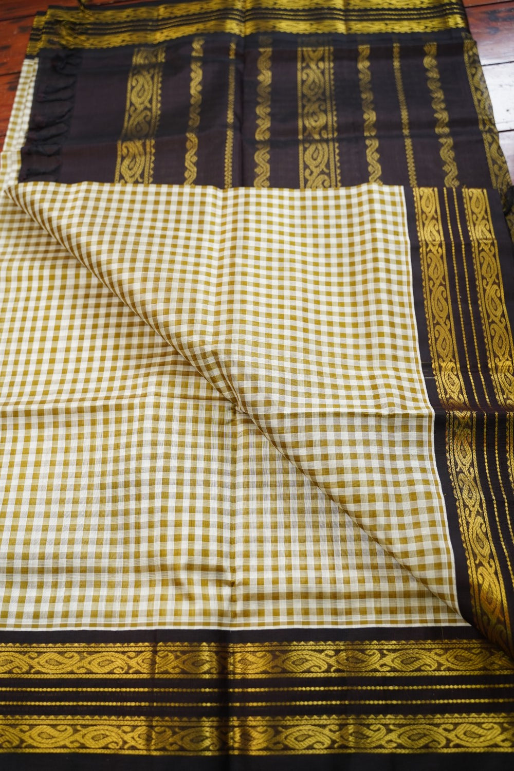 Kanchi Handloom Silk Cotton Saree PC17442