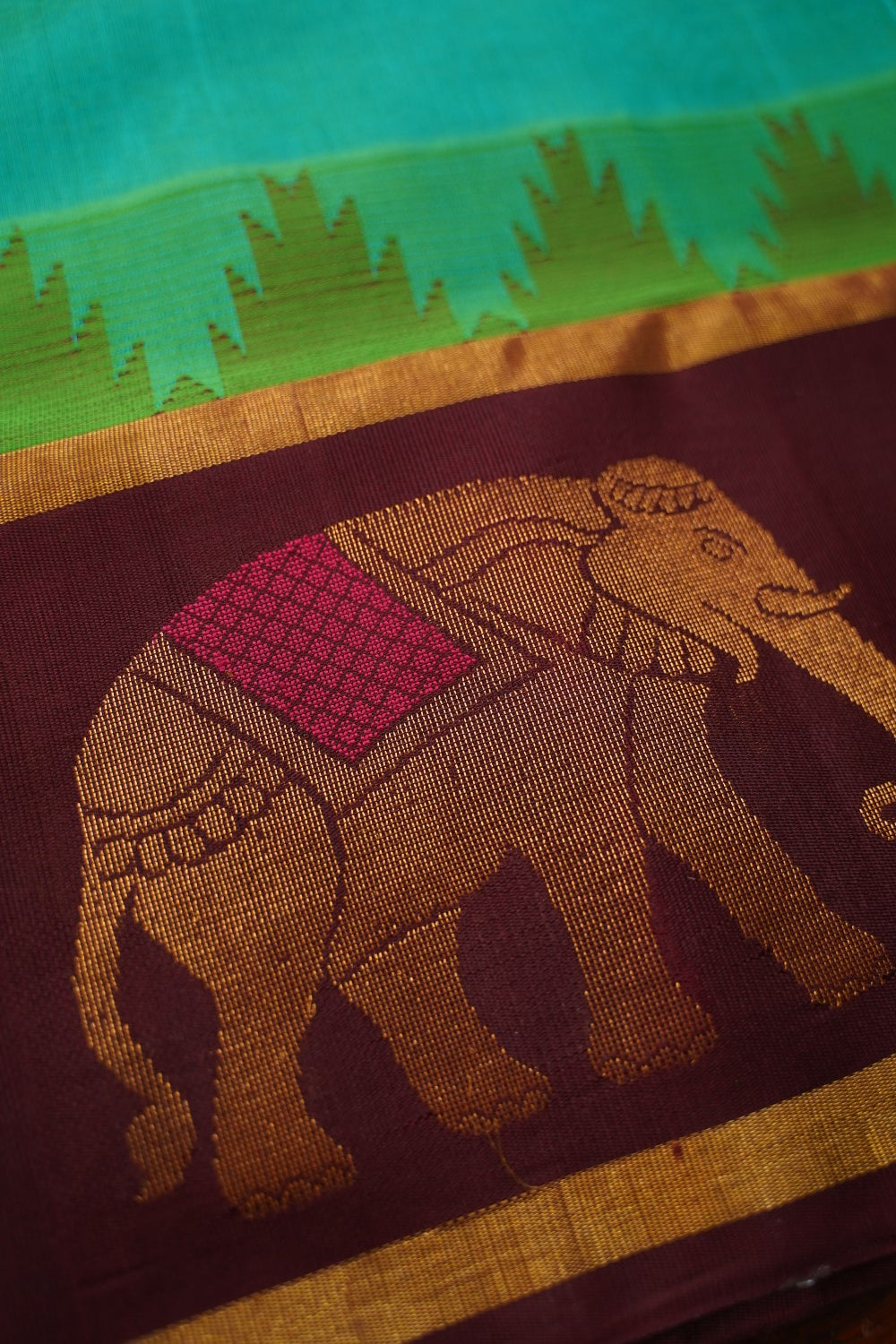 Kanchi Handloom Silk Cotton Saree PC17423