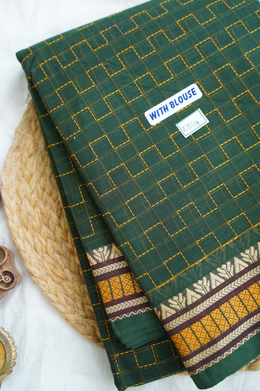 Chettinad handloom Cotton Saree PC14982