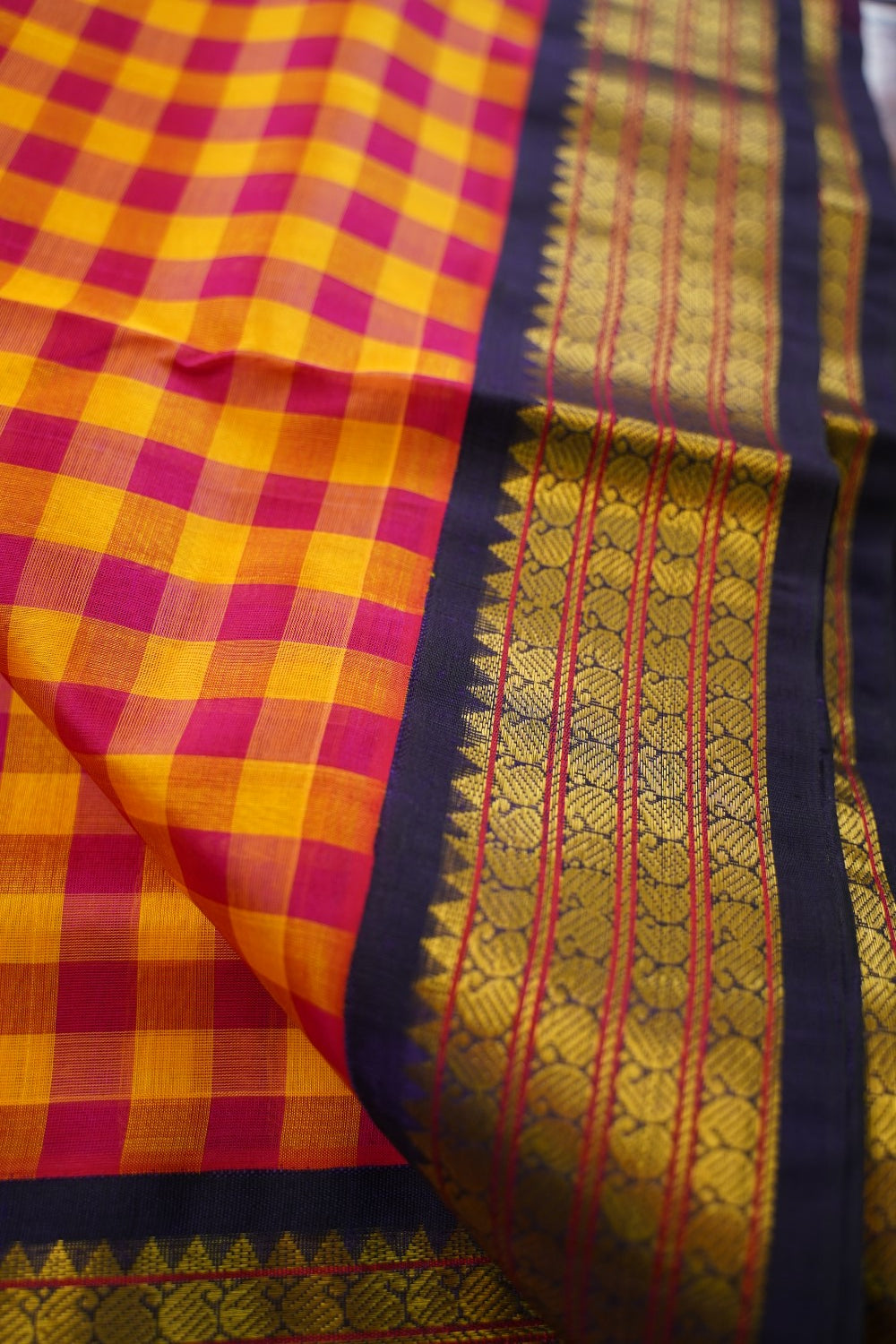 Kanchi Handloom Silk Cotton Saree PC17435