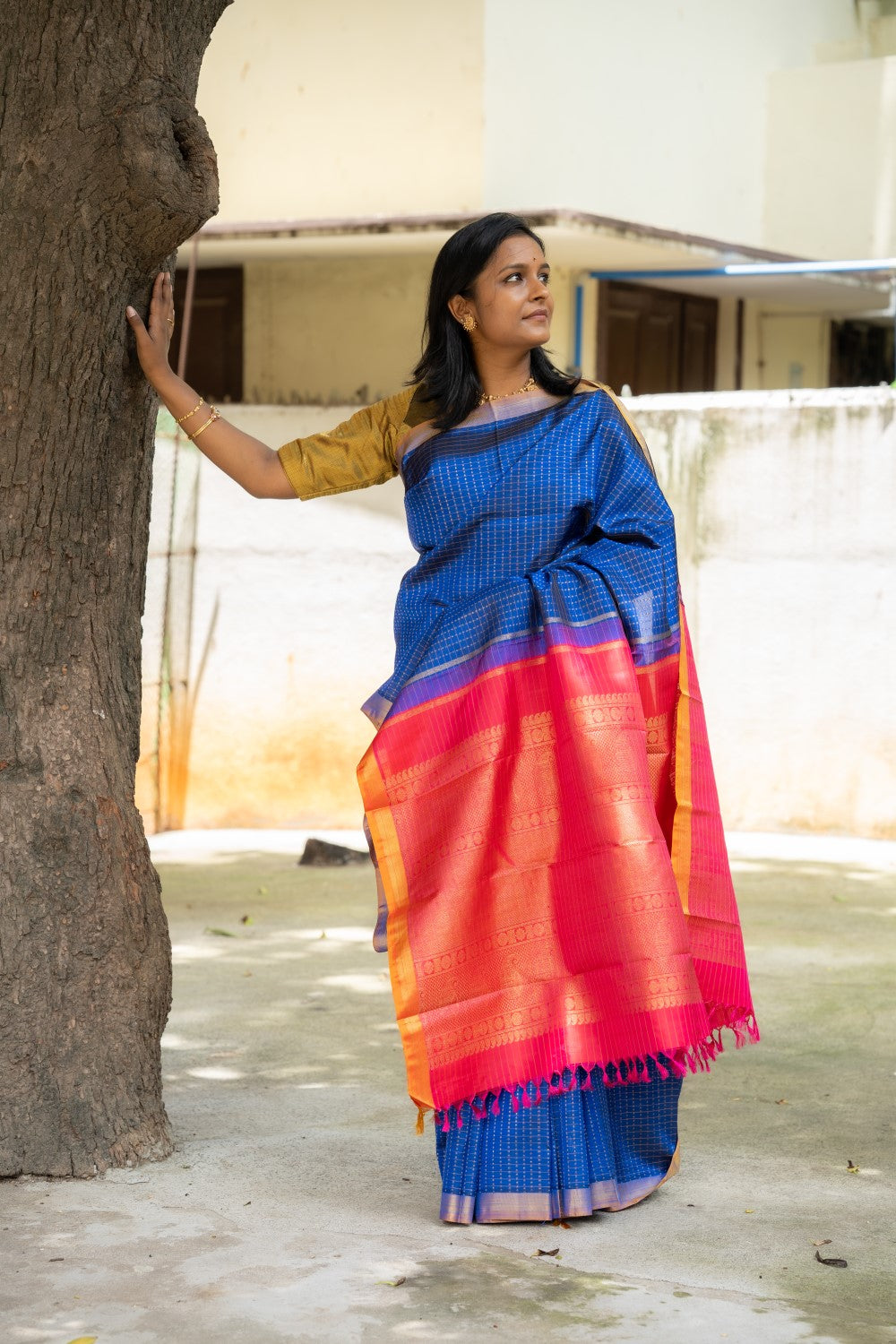 Pure Kanchi Silk Saree PC10342