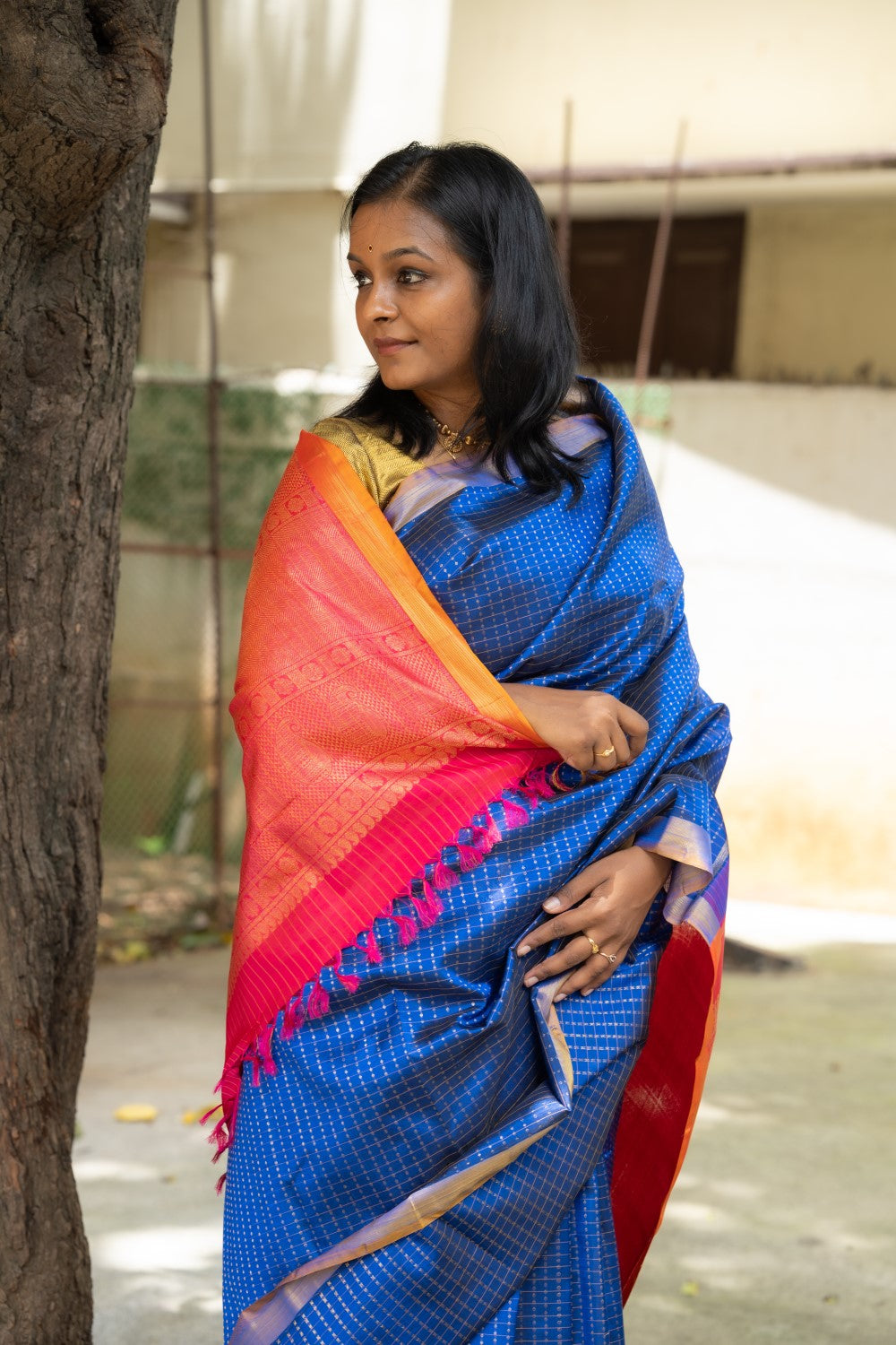 Pure Kanchi Silk Saree PC10342
