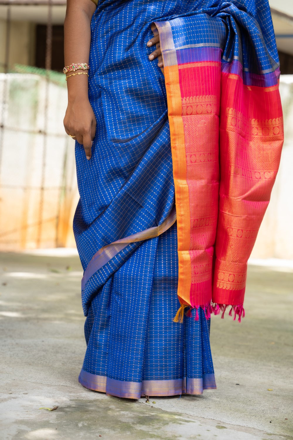 Pure Kanchi Silk Saree PC10342