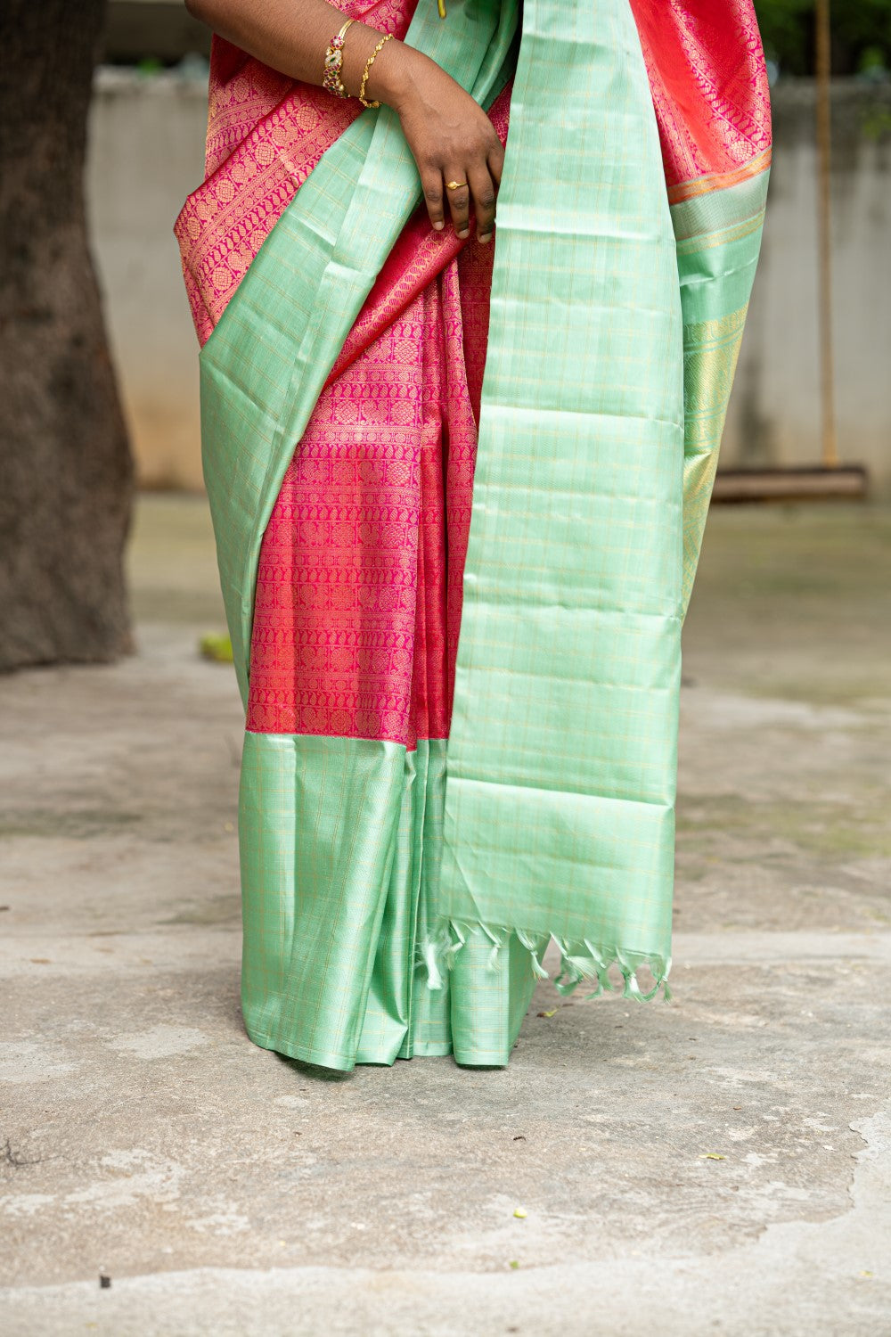 Pure Kanchi Silk Saree PC12527