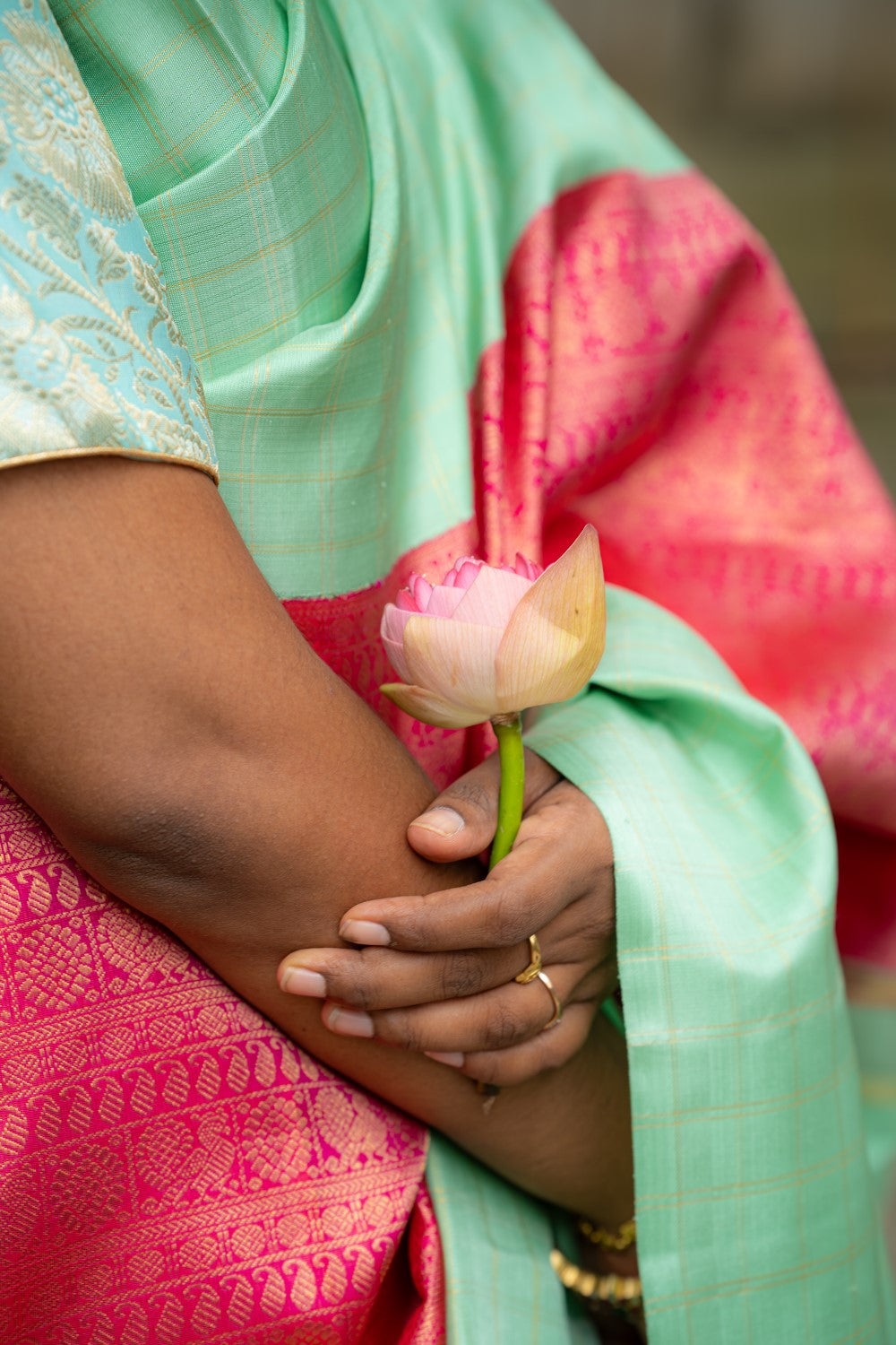 Pure Kanchi Silk Saree PC12527