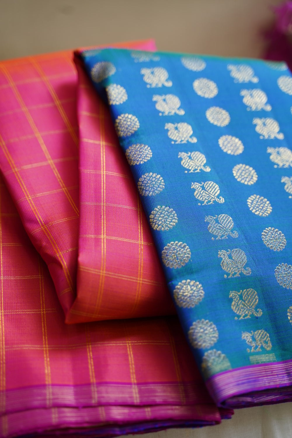 Pure Kanchi Silk Saree PC12101
