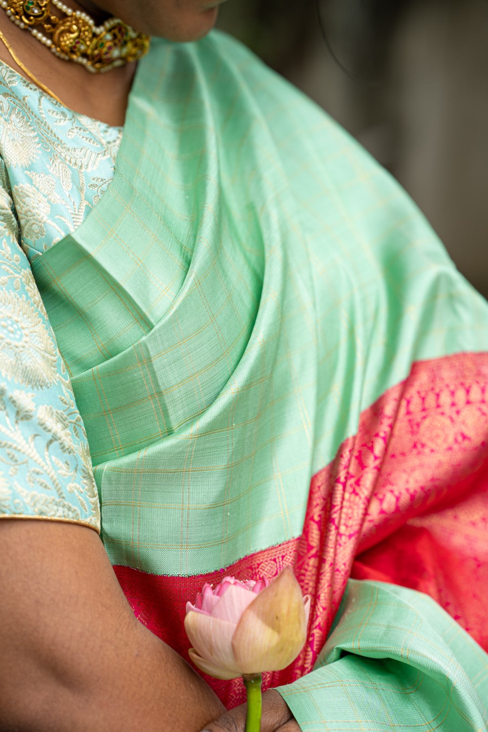 Pure Kanchi Silk Saree PC12527