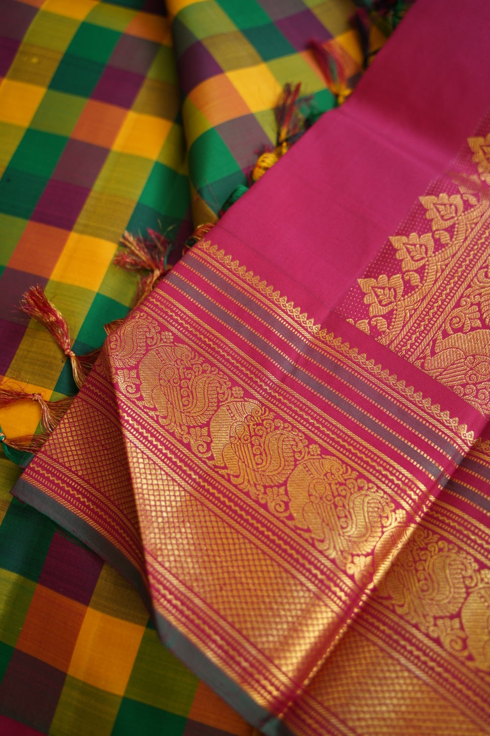 Pure Kanchi Silk Saree PC16356