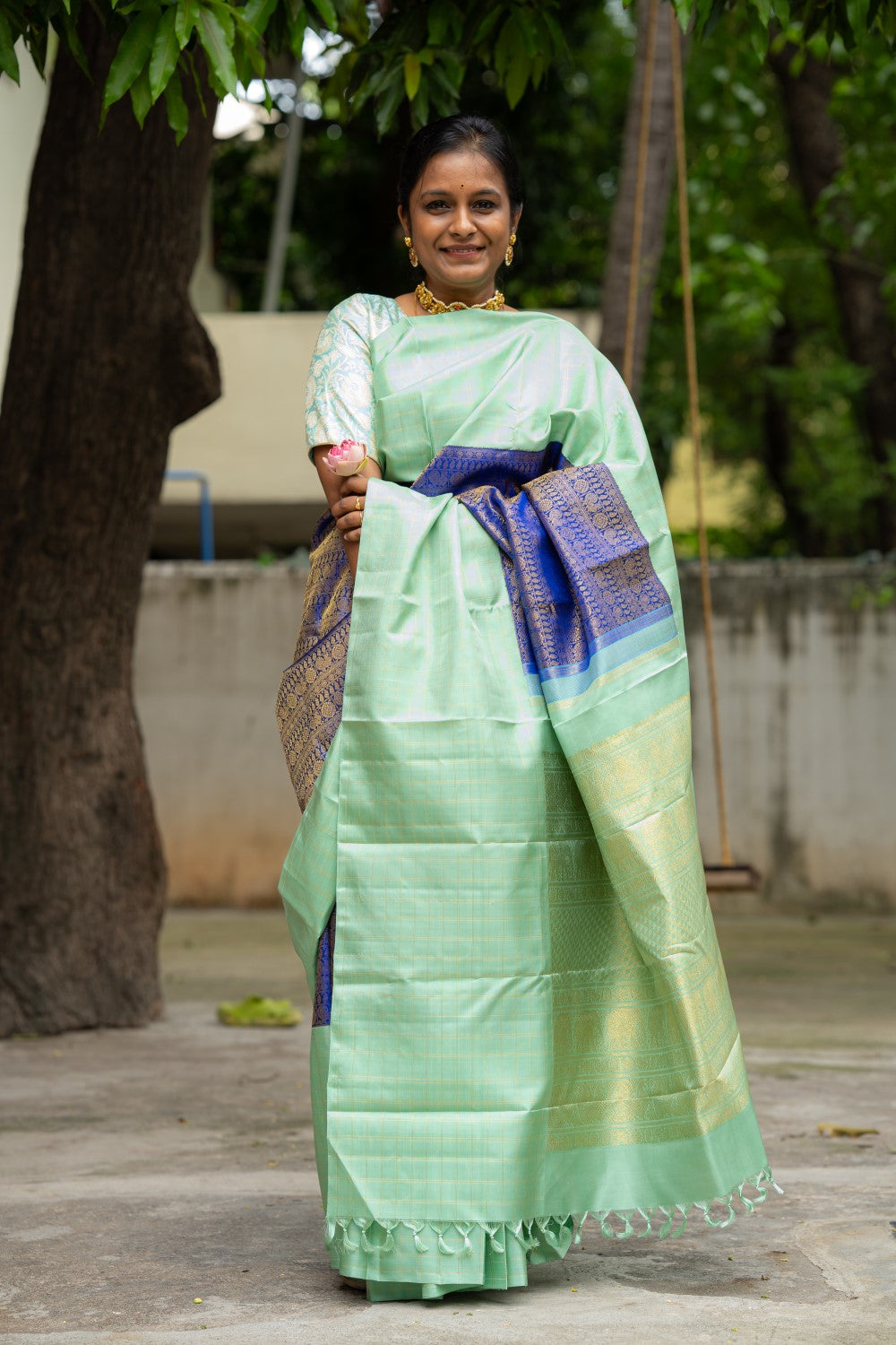 Pure Kanchi Silk Saree PC12526
