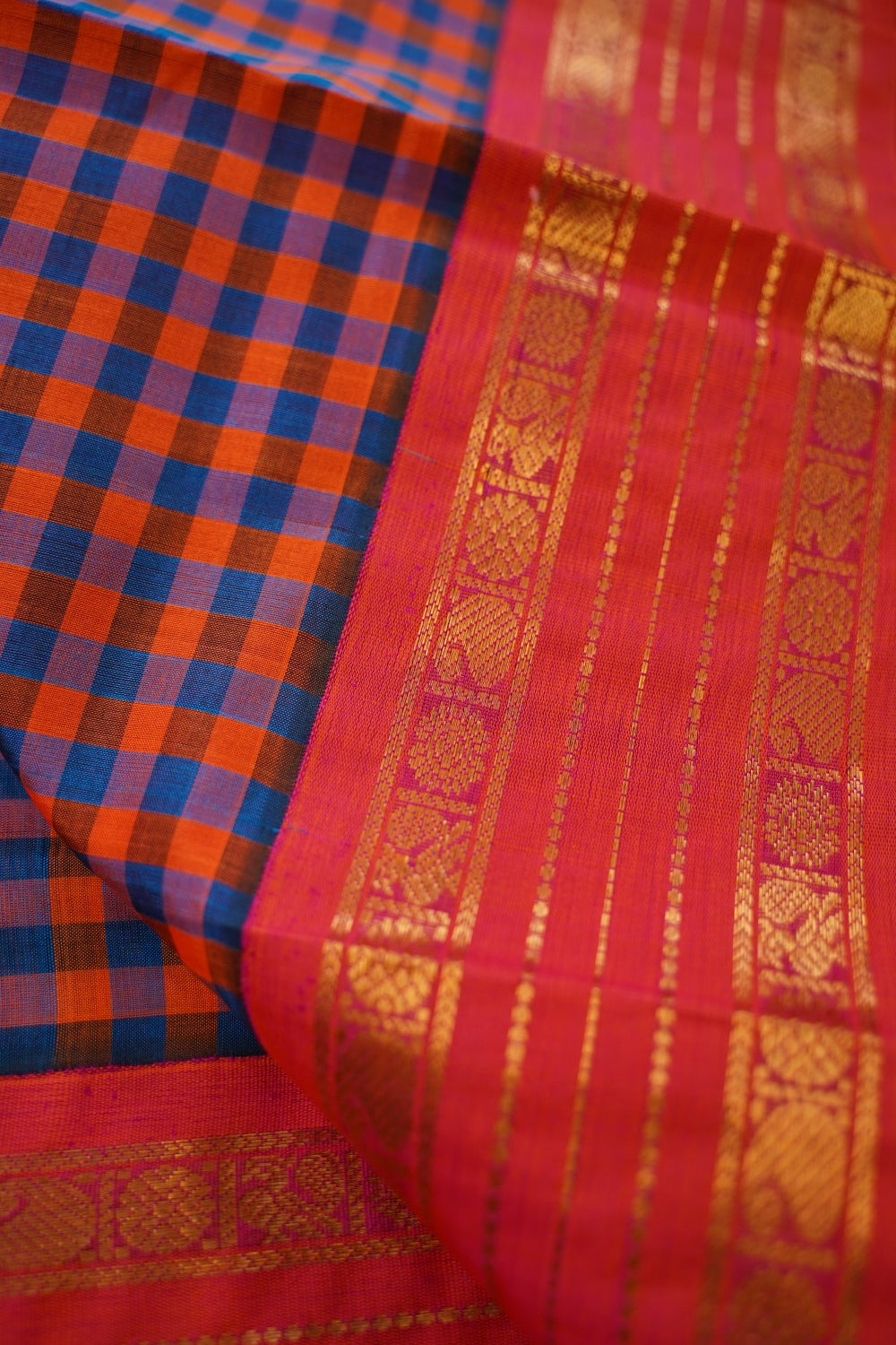 Kanchi Handloom Silk Cotton Saree PC17443