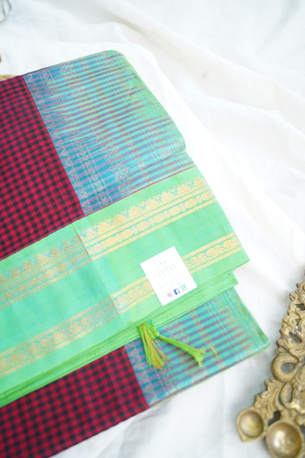 Kanchi Handloom Silk Cotton Saree PC15055