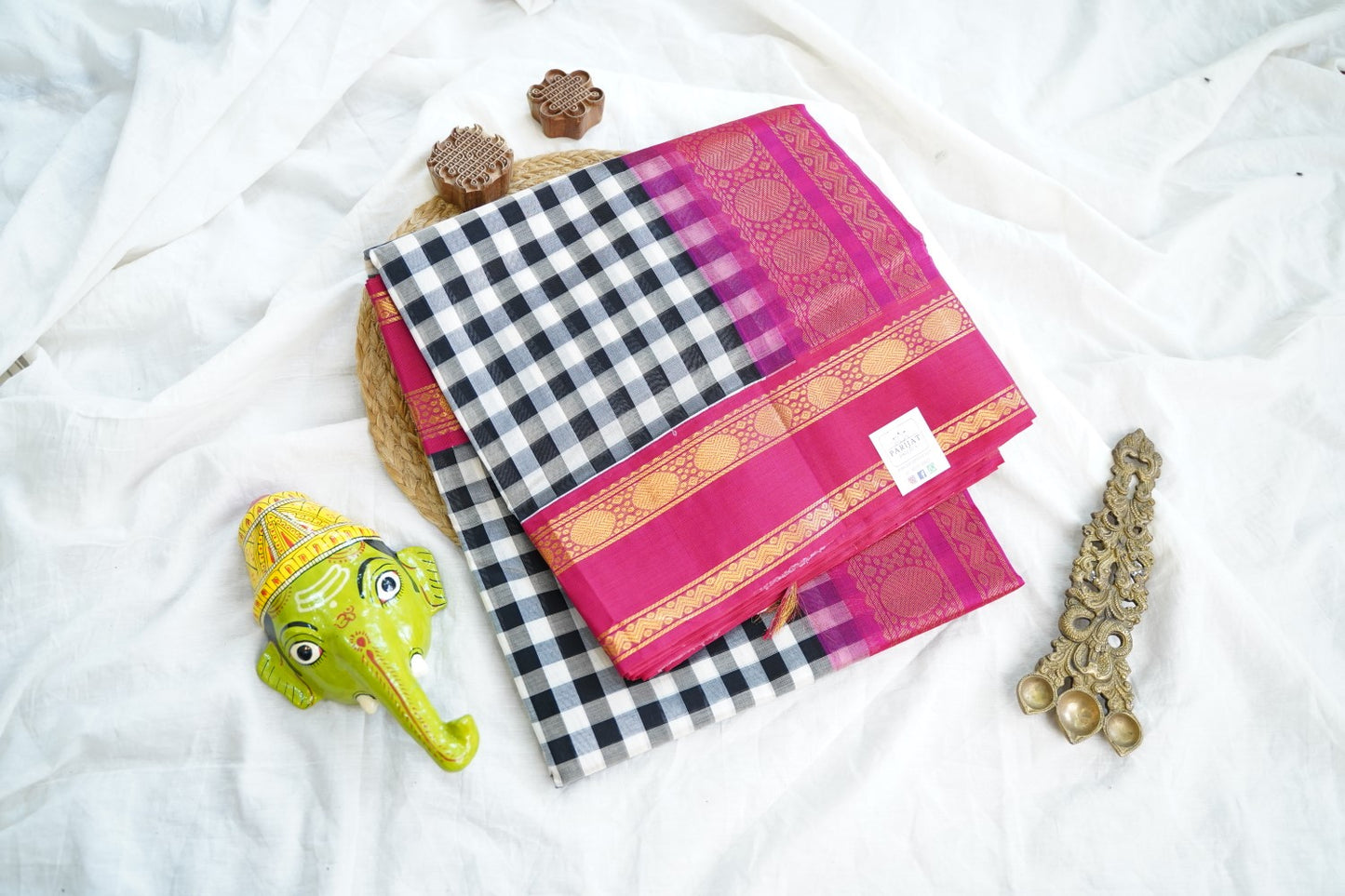 Kanchi Handloom Silk Cotton Saree PC15058