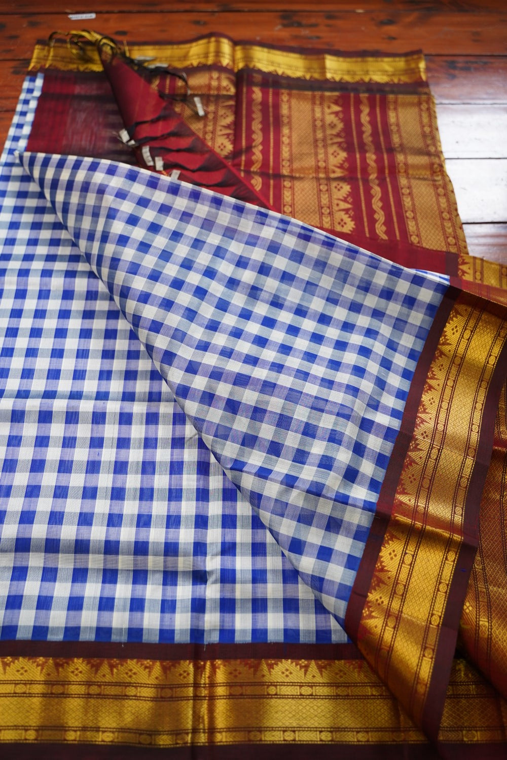 Kanchi Handloom Silk Cotton Saree PC17436