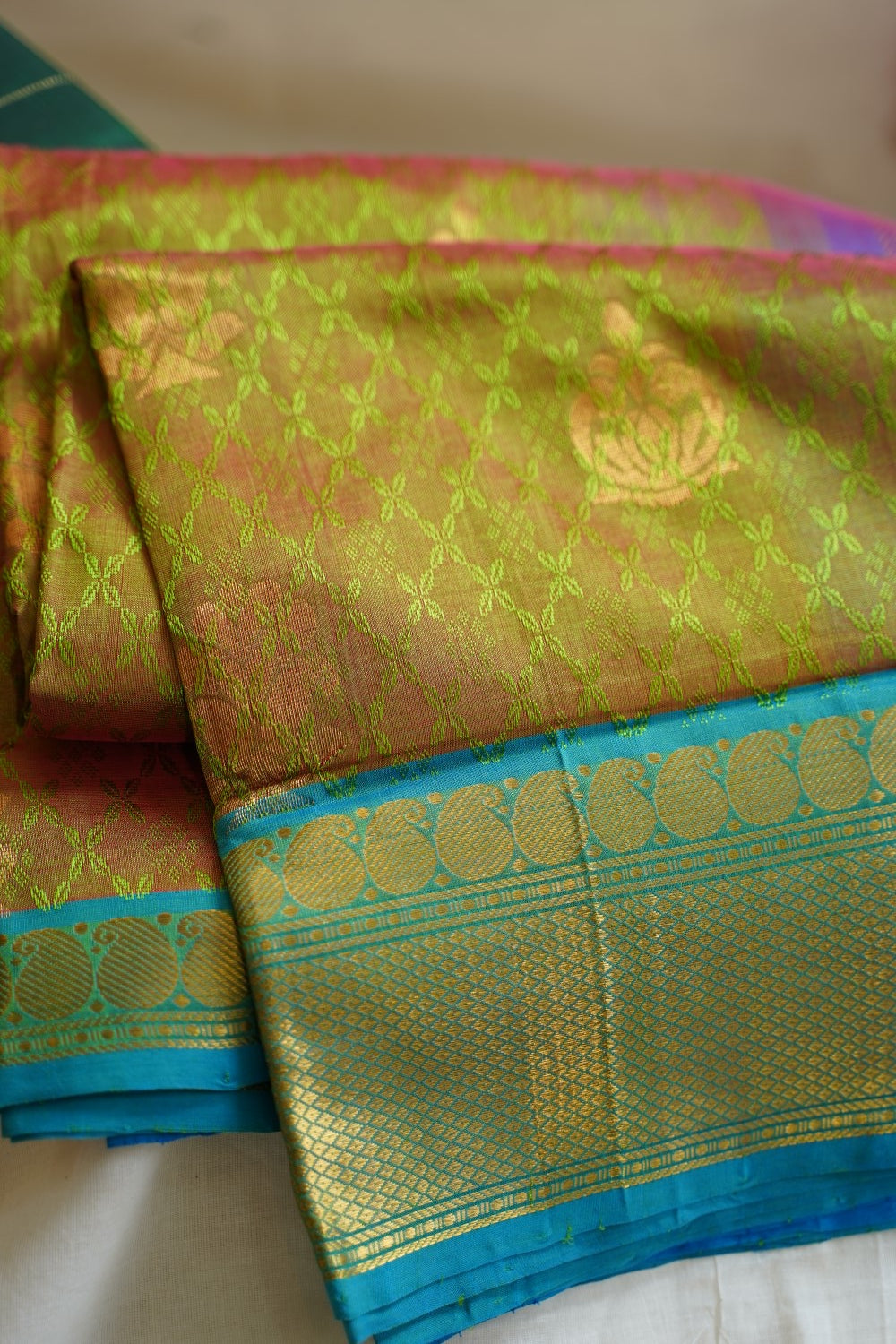 Kanchi Handloom Silk Cotton Saree PC8678