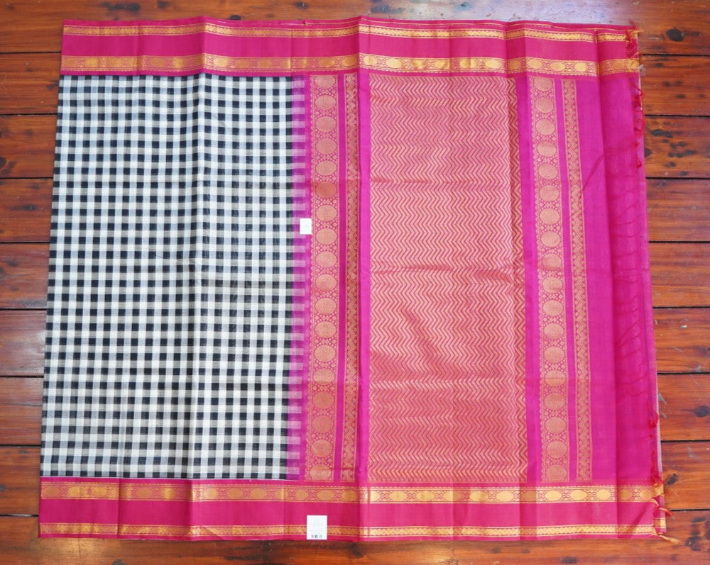 Kanchi Handloom Silk Cotton Saree PC15058