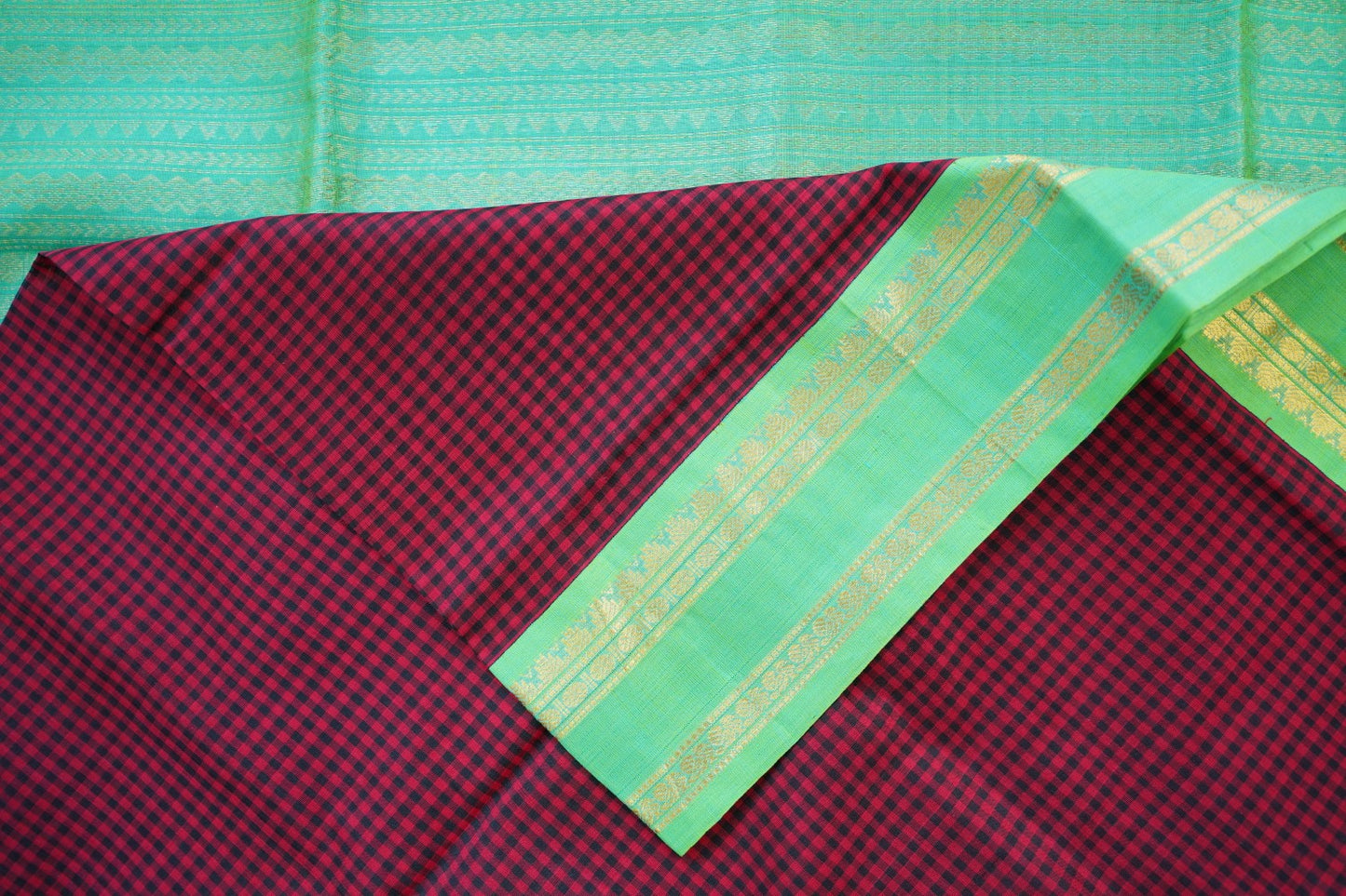 Kanchi Handloom Silk Cotton Saree PC15055