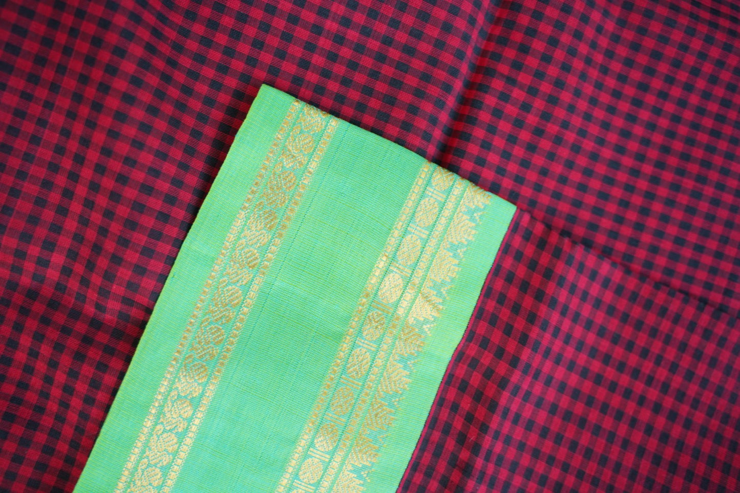 Kanchi Handloom Silk Cotton Saree PC15055