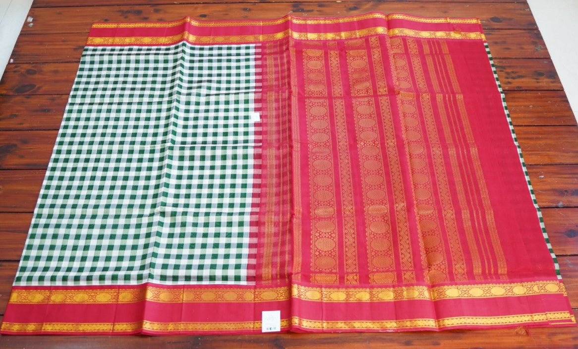 Kanchi Handloom Silk Cotton Saree PC15056