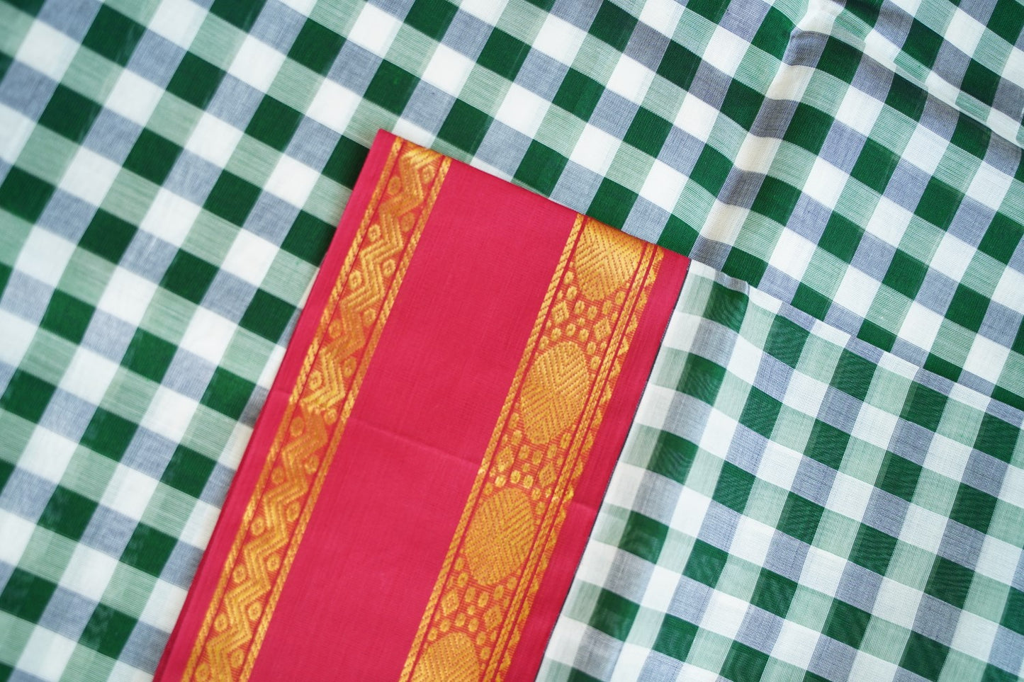 Kanchi Handloom Silk Cotton Saree PC15056