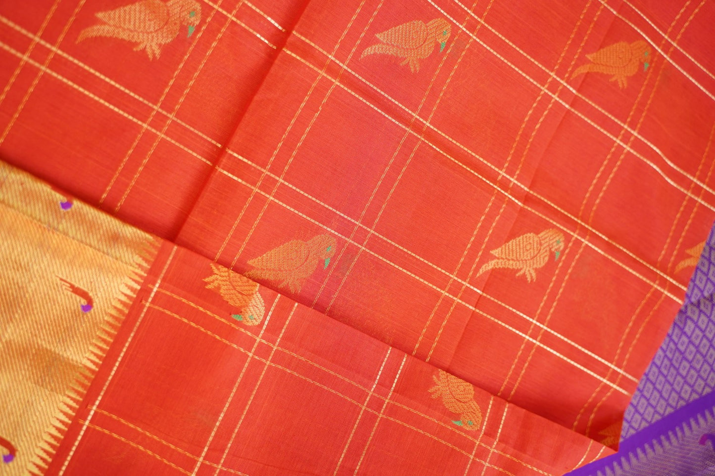 Kanchi Handloom Silk Cotton Saree PC15060
