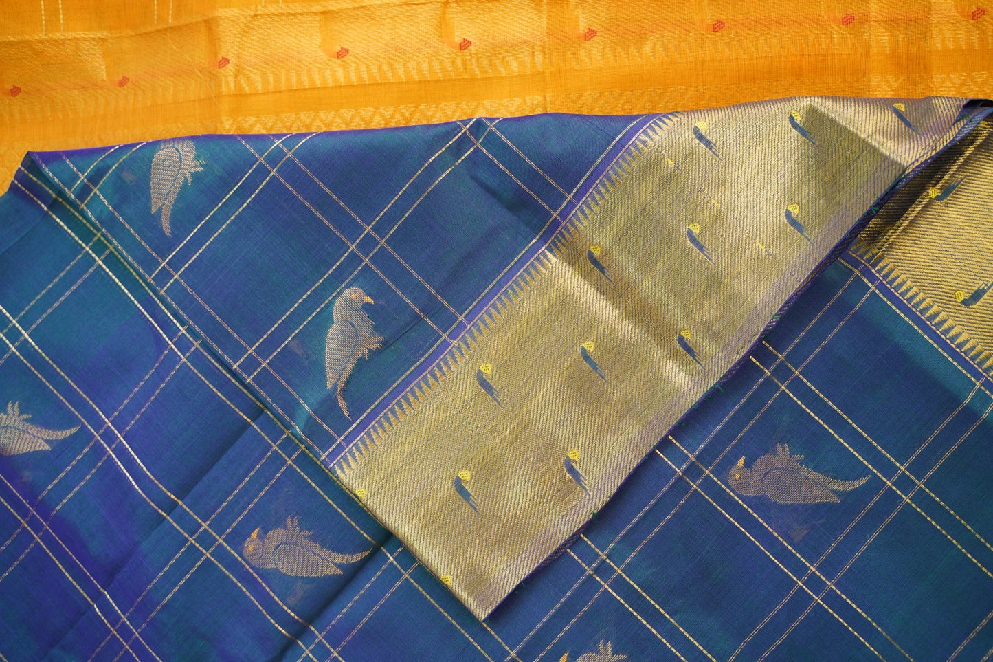Kanchi Handloom Silk Cotton Saree PC15059