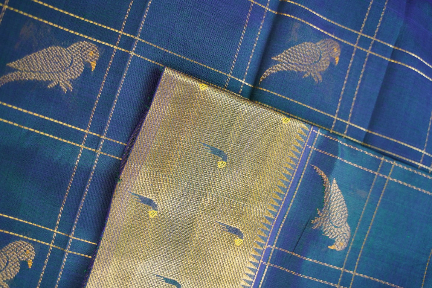 Kanchi Handloom Silk Cotton Saree PC15059