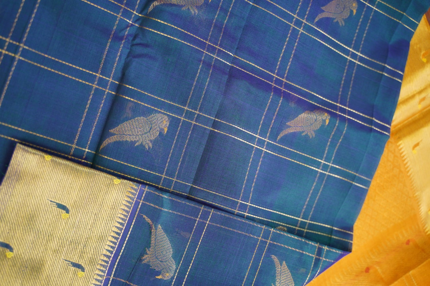 Kanchi Handloom Silk Cotton Saree PC15059