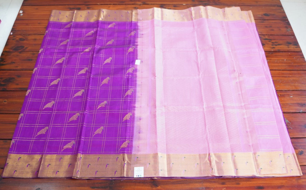 Kanchi Handloom Silk Cotton Saree PC15061