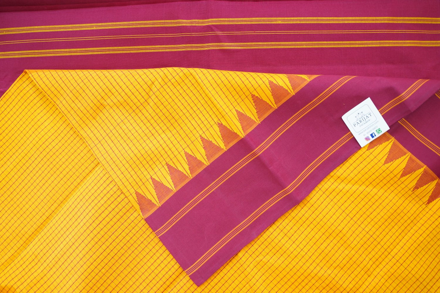 Kanchi Handloom Silk Cotton Saree PC15064