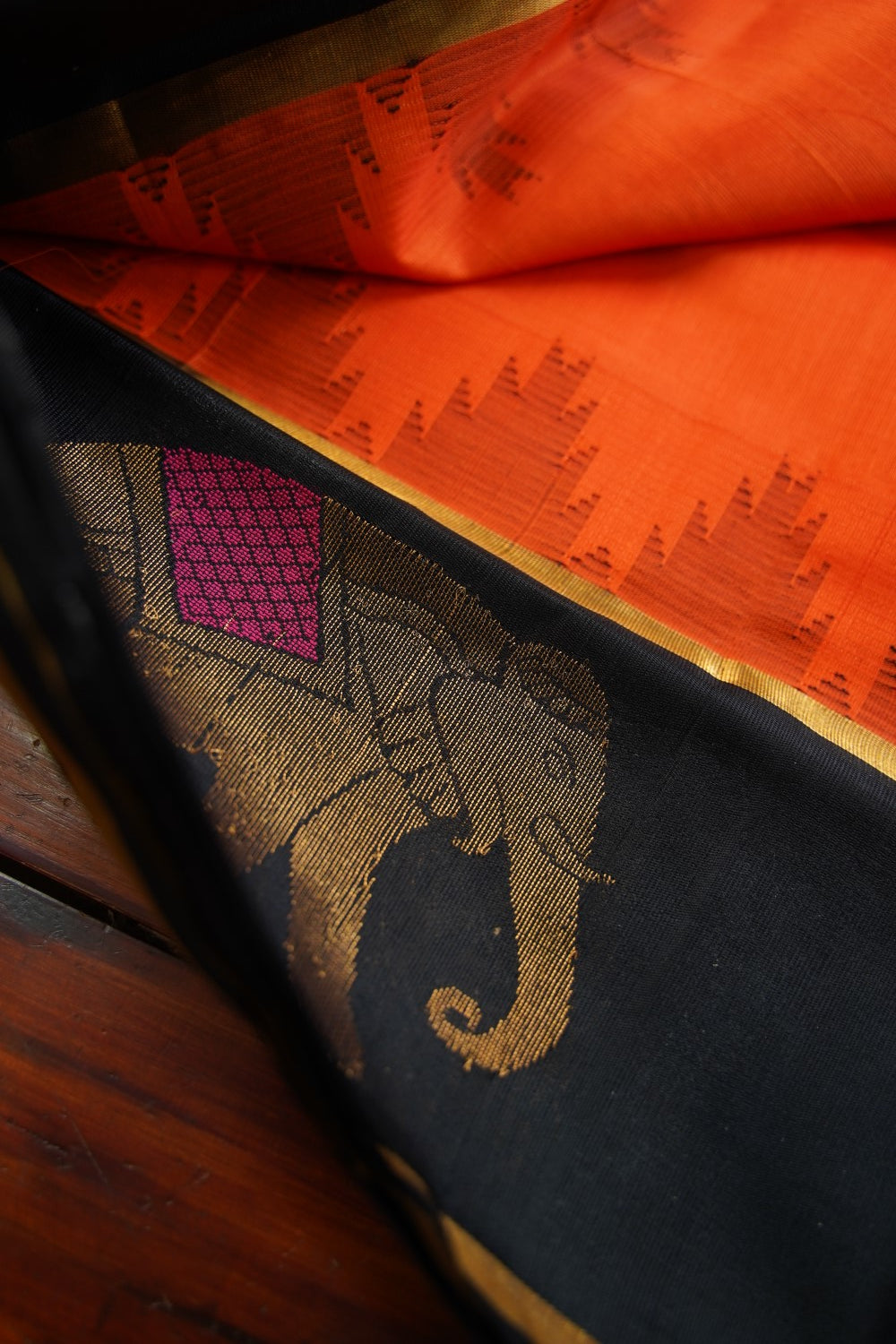 Kanchi Handloom Silk Cotton Saree PC17416
