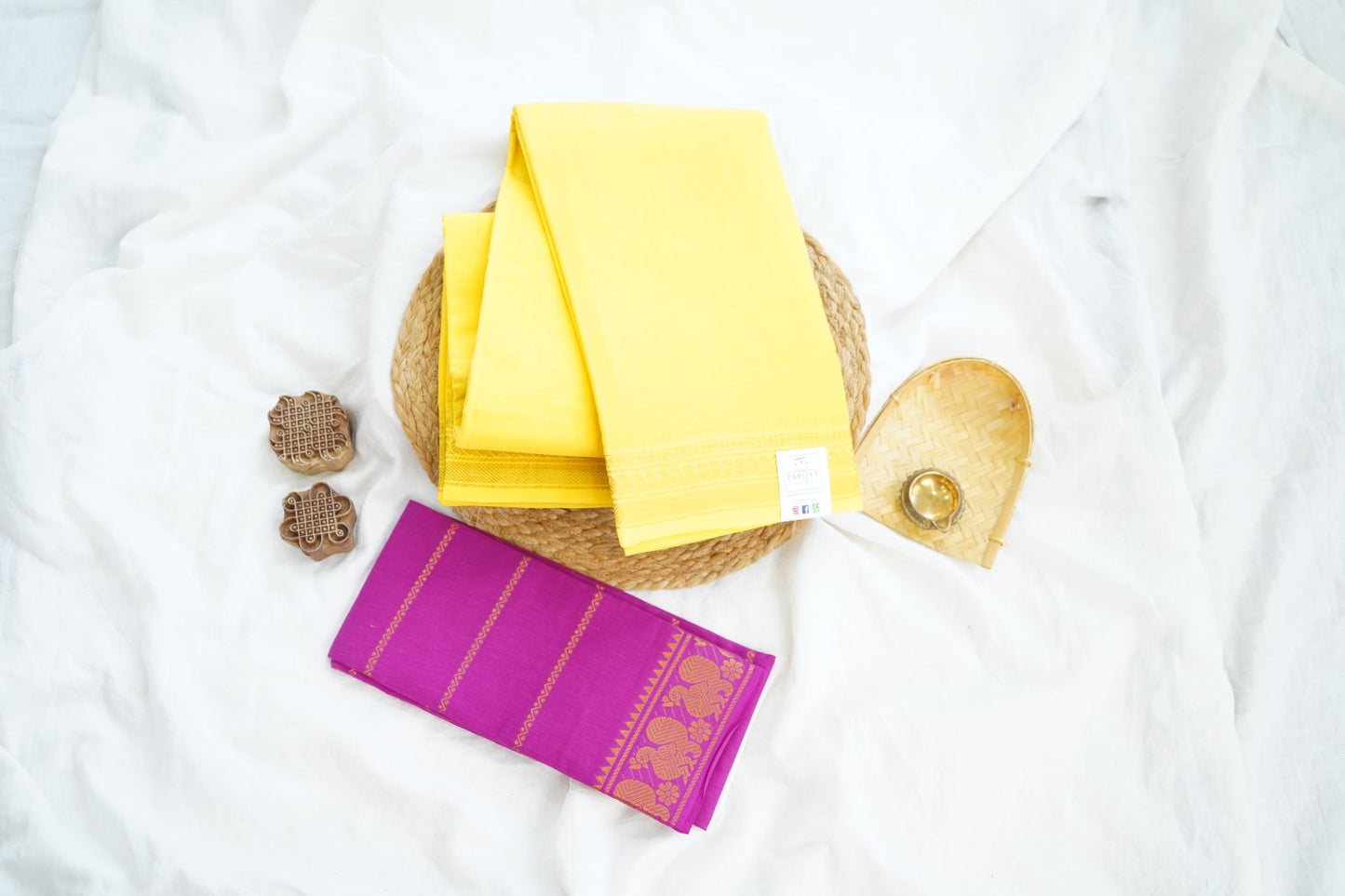 Sungadi Cotton Saree With Blouse PC15122