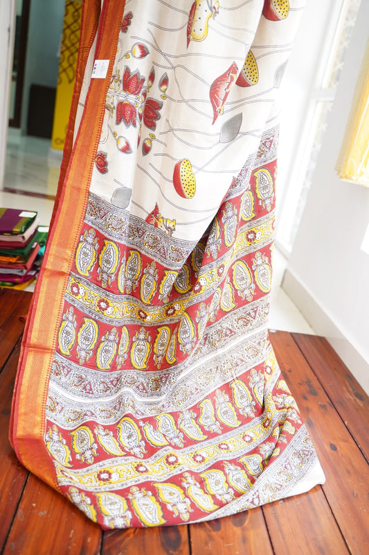 Kalamkari Saree pc16338