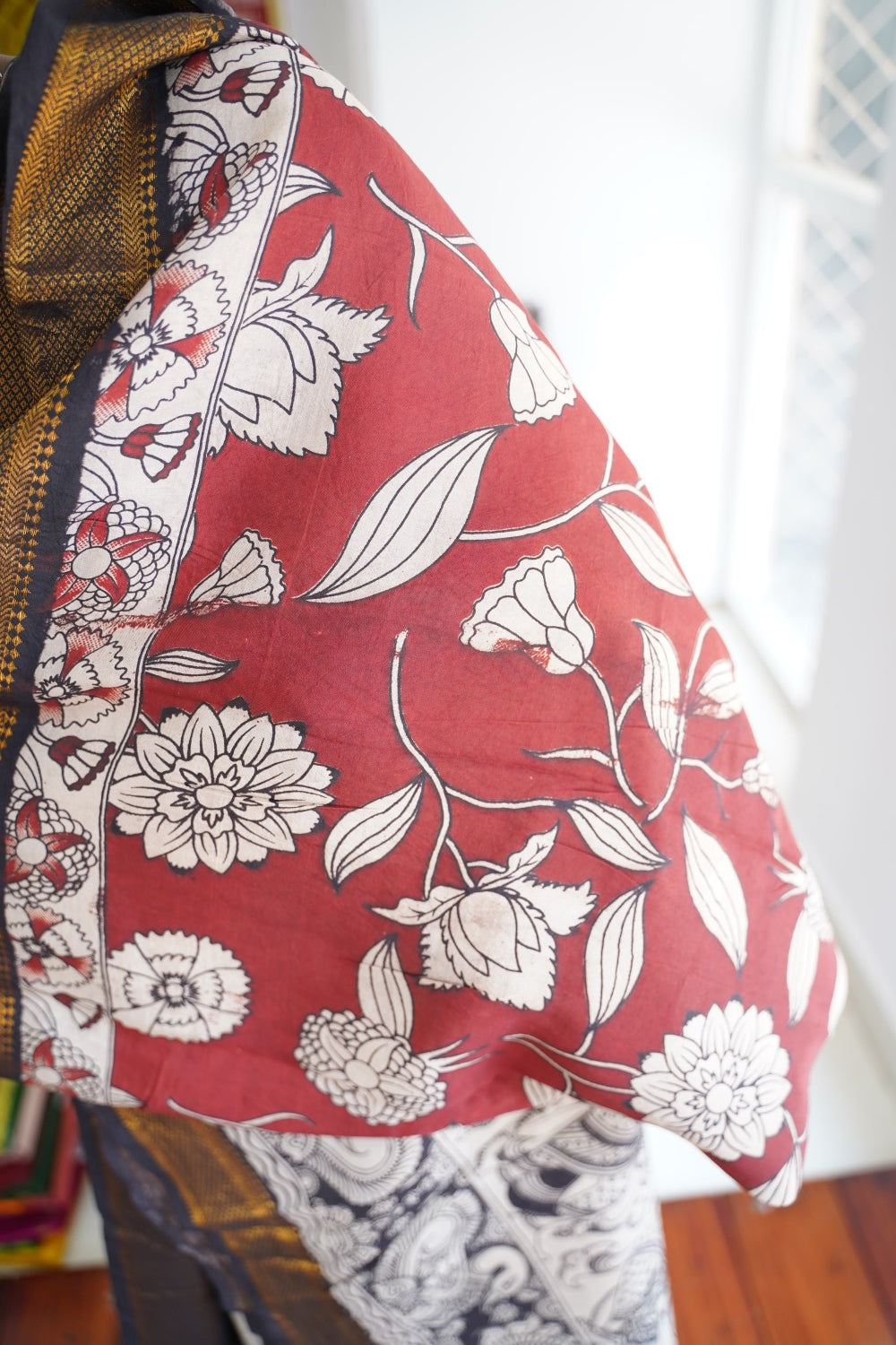 Kalamkari Saree pc16340