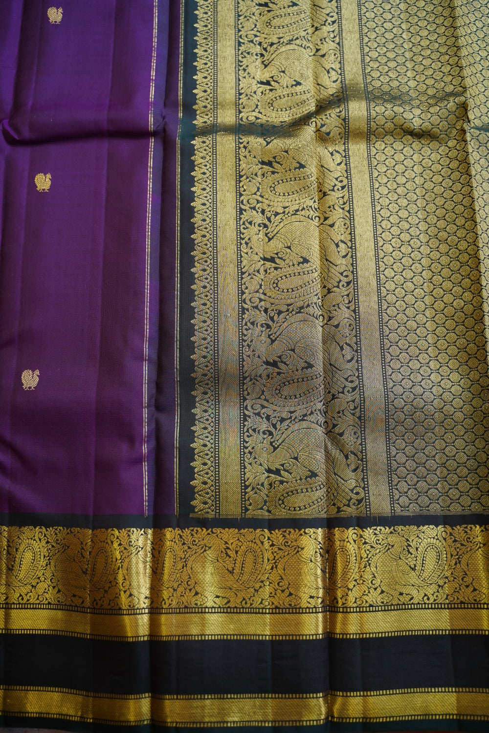 Pure Kanchi Silk Saree PC12121