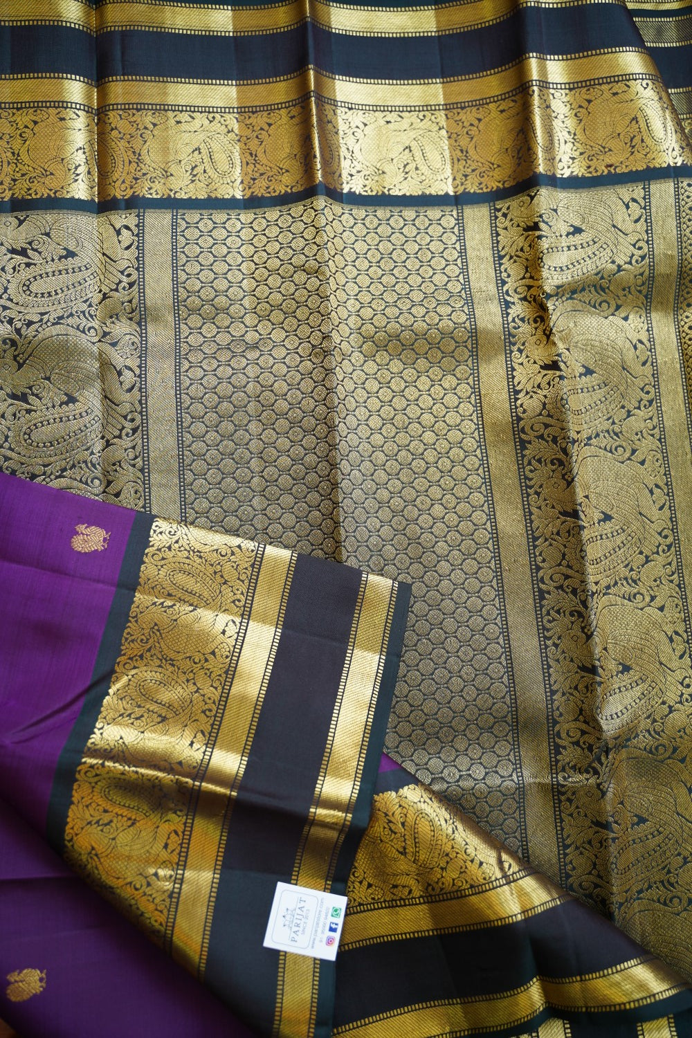 Pure Kanchi Silk Saree PC12121