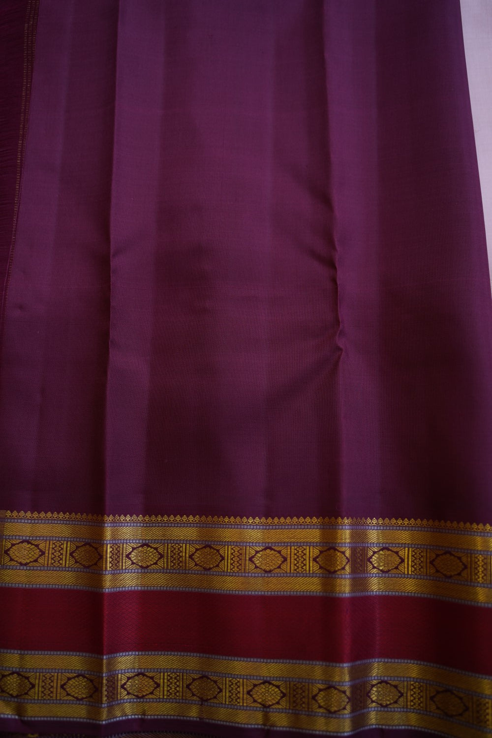 Korvai Pure Kanchi Silk Saree PC12120