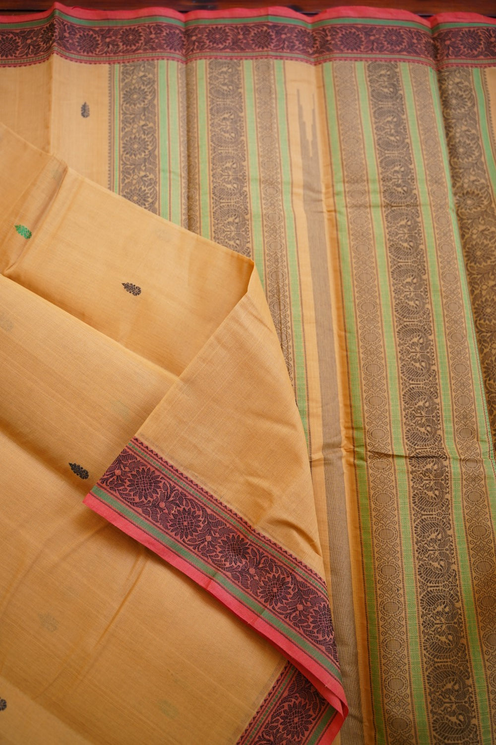Kanchi handloom Cotton Saree PC12132