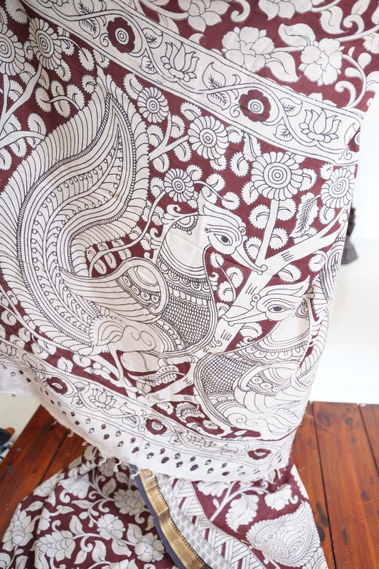 Kalamkari Saree pc16345