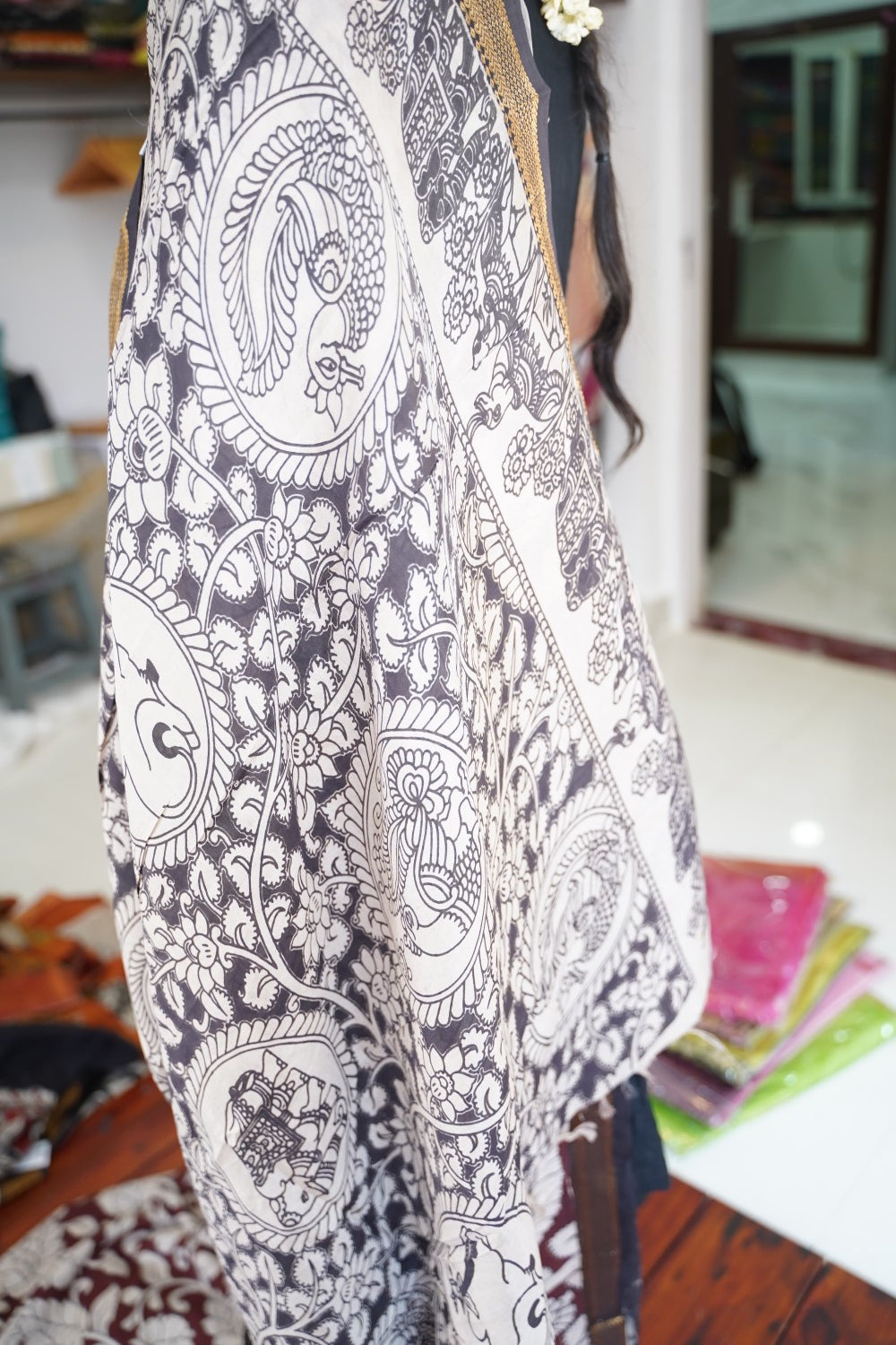 Kalamkari Saree pc16345