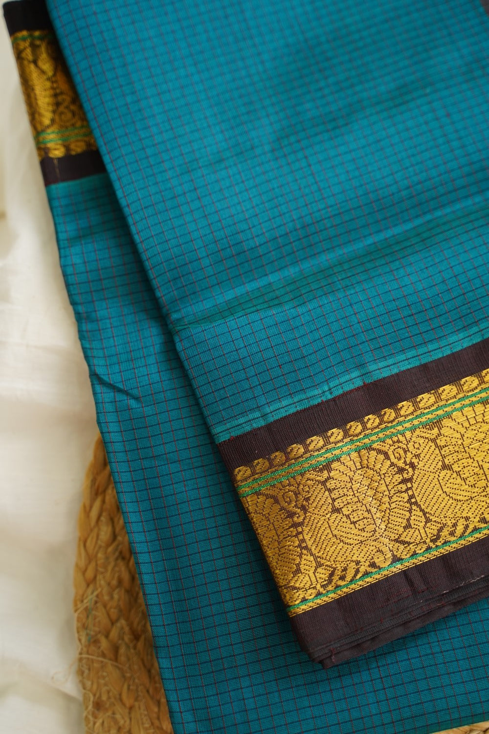 Kanchi Handloom Silk Cotton Saree PC15167