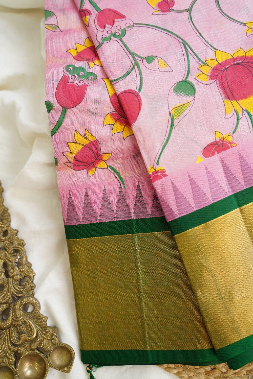 Kanchi Handloom Silk Cotton Saree PC15173