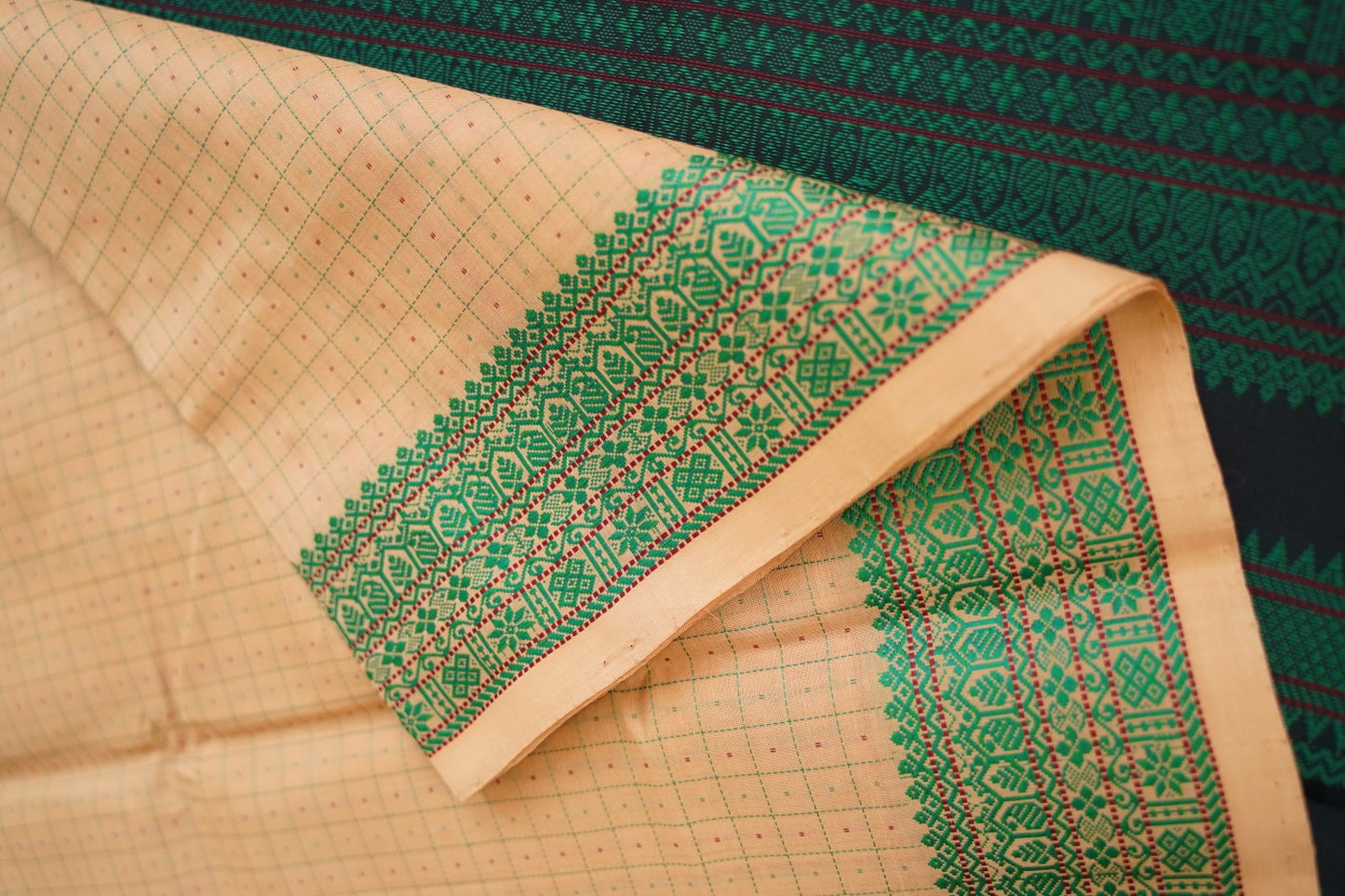 Kanchi Semi Silk Cotton Saree PC15154