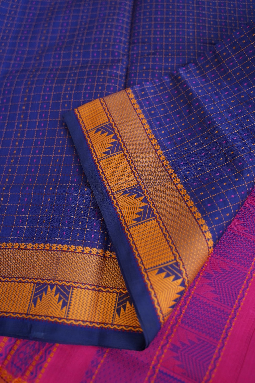 Kanchi Semi Silk Cotton Saree PC15153
