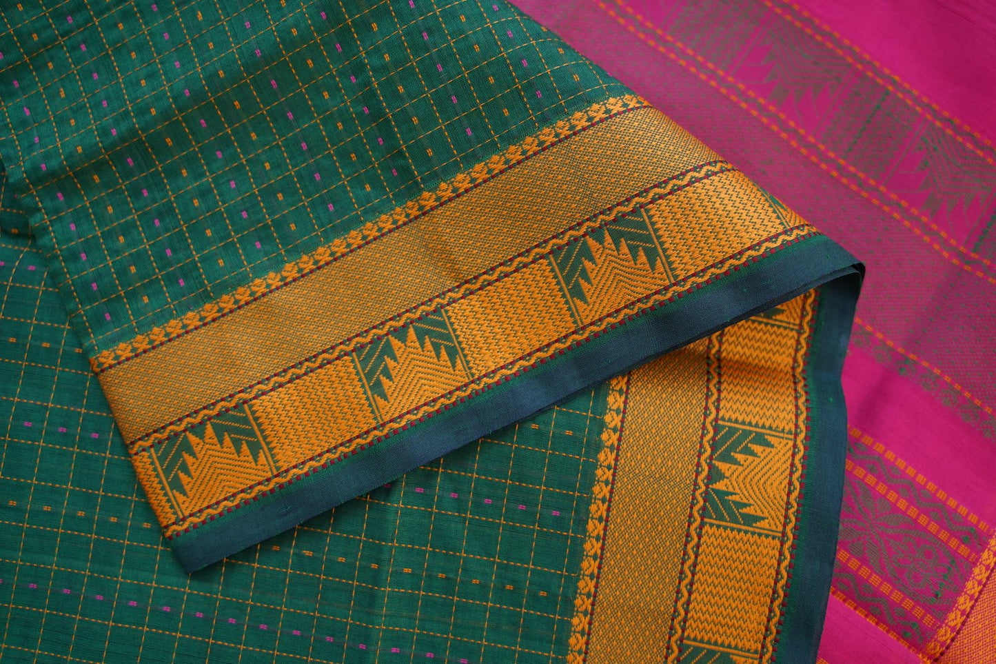 Kanchi Semi Silk Cotton Saree PC15151