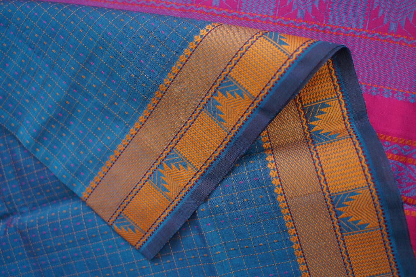 Kanchi Semi Silk Cotton Saree PC15149
